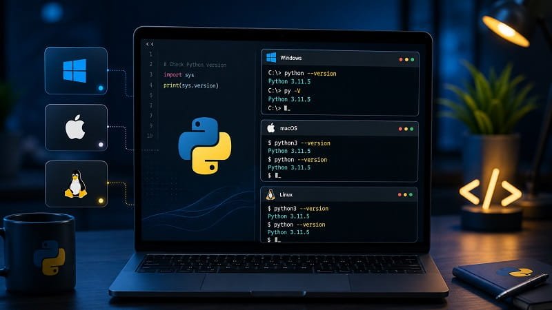 How to Check Python Version: Complete Guide for Windows, Mac, Linux, and Scripts