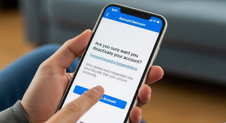 Deactivate a Facebook Account