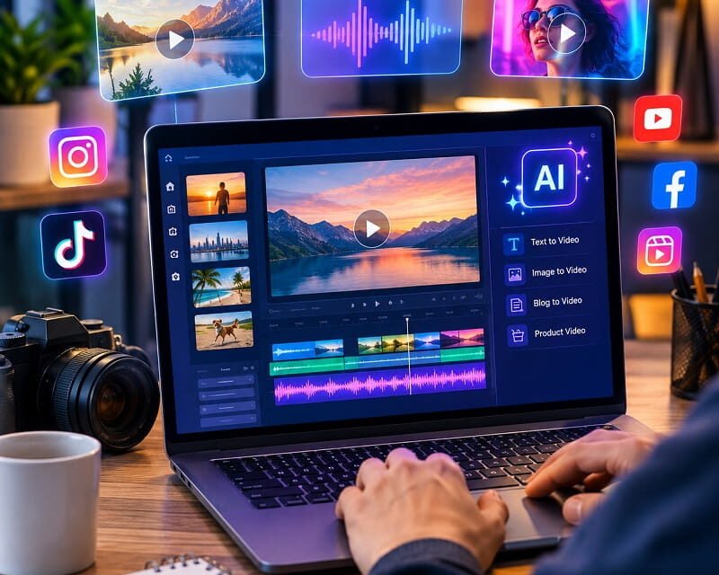 The Best AI Video Generators for Social Media Marketing